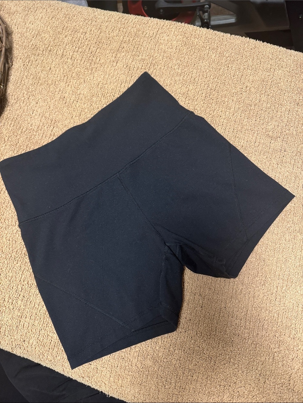 Marika Black High-Rise Bike Shorts